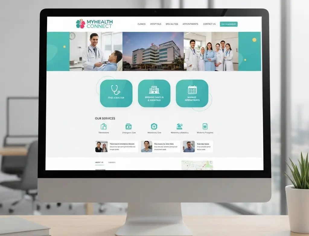 Healthcare Website Design In Malaysia