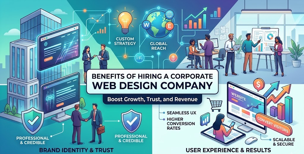 Benefits of Hiring A Corporate Web Design Company