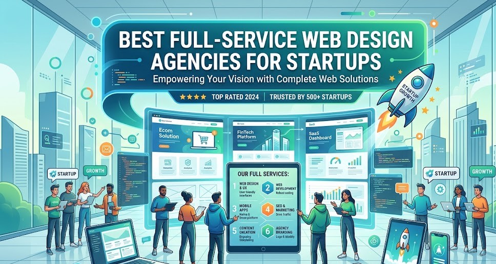 Best Full Service Web Design Agencies for Startups