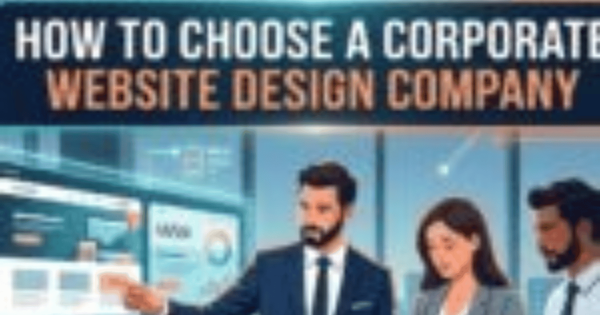 How to Choose a Corporate Website Design Company