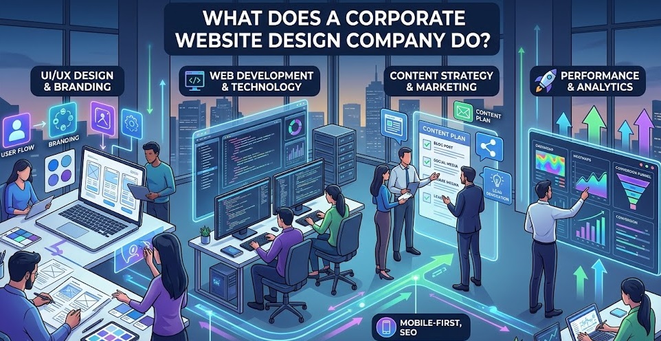 What Does a Corporate Website Design Company Do