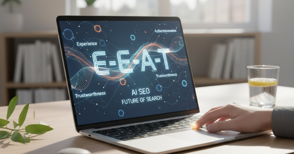 Featured image: Google's Latest Algorithm Update: E-E-A-T, AI SEO, and the Future of Search