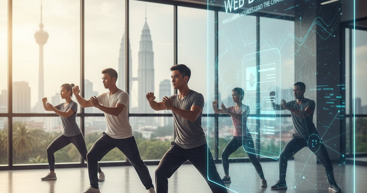 Kuala Lumpur web design team collaborating on AI integration and personalized UX