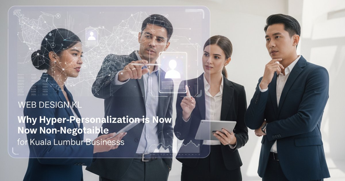 Featured image: Web Design KL: Why Hyper-Personalization is Now Non-Negotiable for Kuala Lumpur Businesses